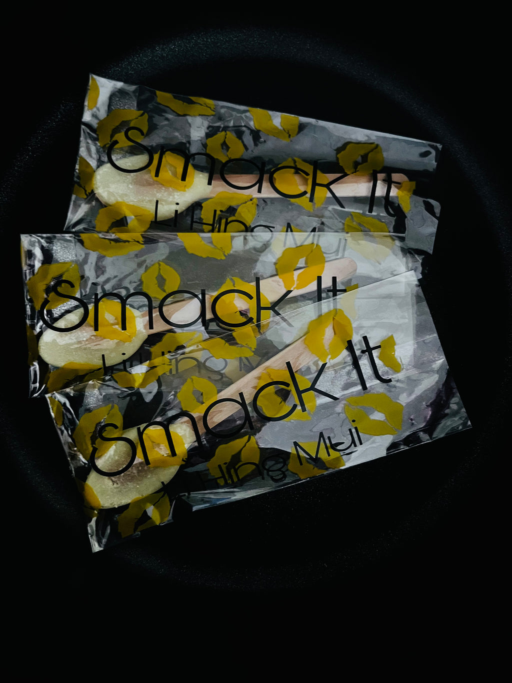 6 Smack It Lemonade Lollipop Candy Spoon